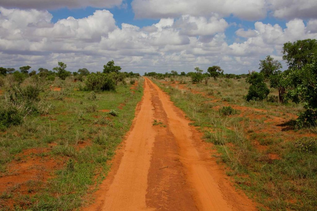 big-game-trail-adventures-tsavo-east-dirt-road-at-tsavo-east-national-park